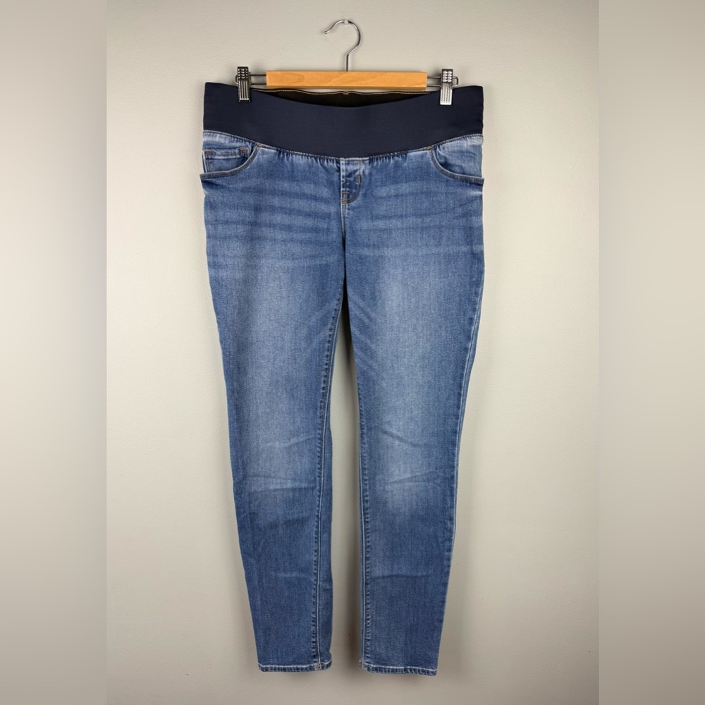 Old Navy Maternity Women's 10 Long Blue Jeggings